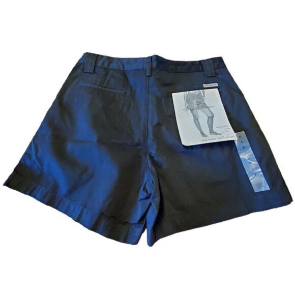 NEW CALVIN KLEIN Womens Sz 8 Relaxed Fit Destruction Wash Military Twill Short - Picture 2 of 4